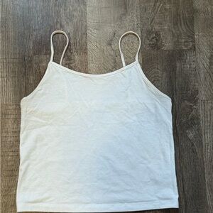 White Spaghetti Strap Top